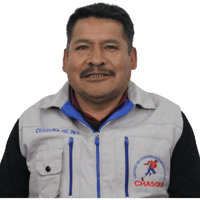 Jorge Cruz Quispe, Coordinador Programa Cultura de Paz